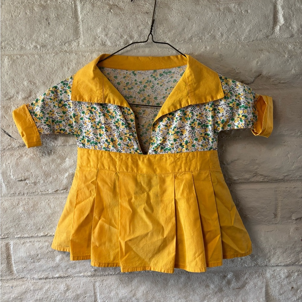 Vintage Dress Clothespin Holder